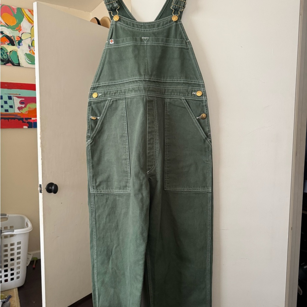 big Bud Press overalls green medium workwear